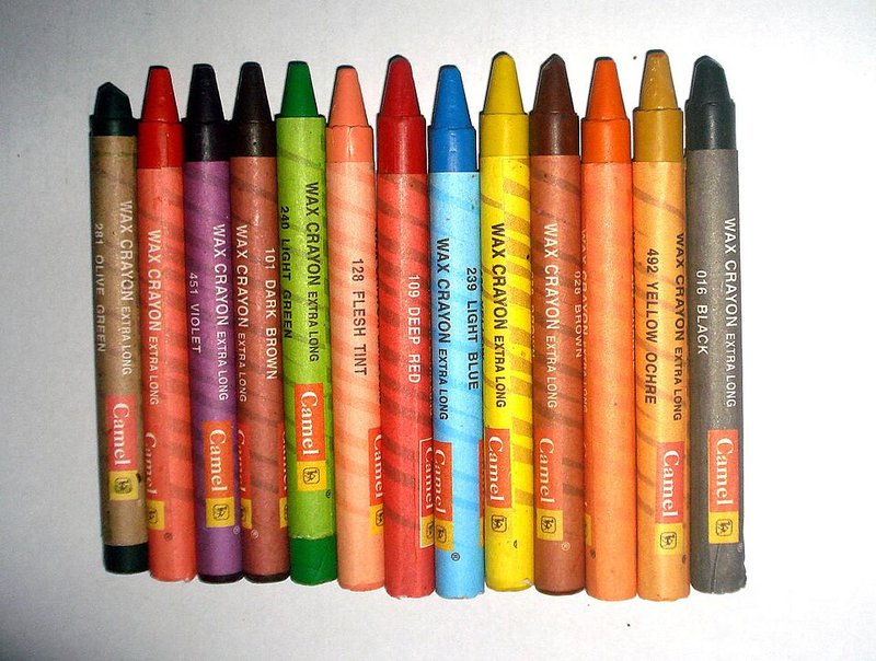 Camlin Wax Crayons 12 Shades
