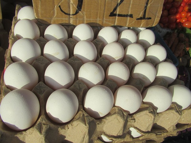 White Eggs Tray 30 pcs